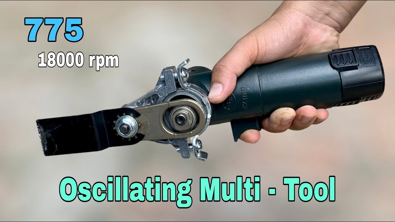 How To Make A Oscillating Multi - Tool Cordless At Home || Oscillating Tool Uses