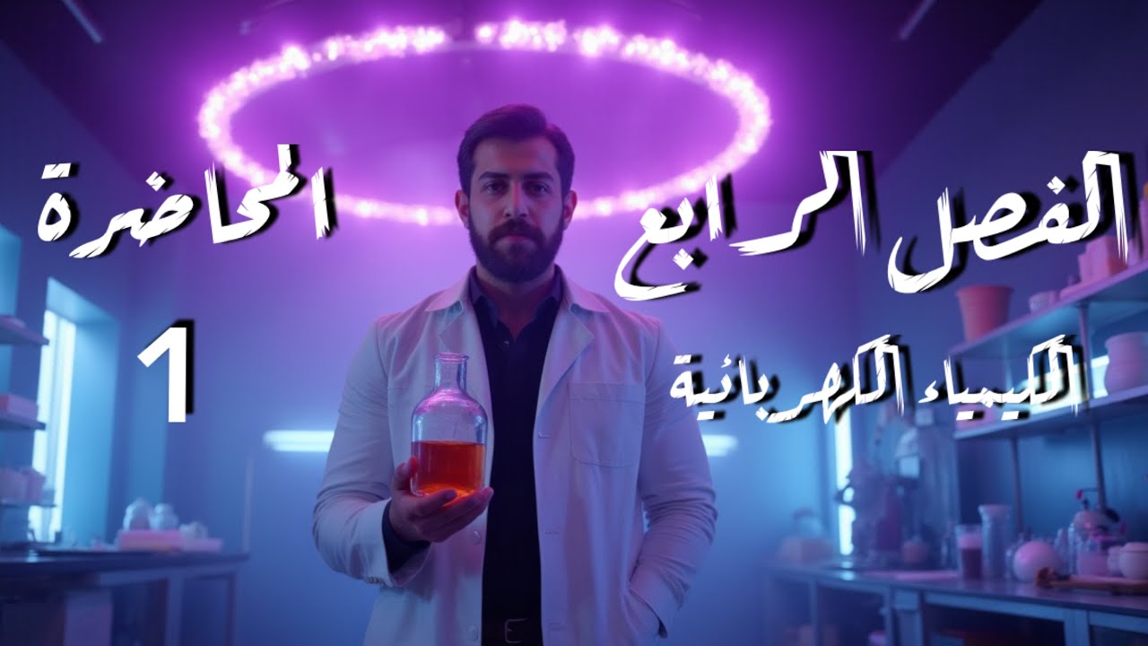 الكيمياء للصف السادس العلمي- الفصل الرابع- محاضرة 1