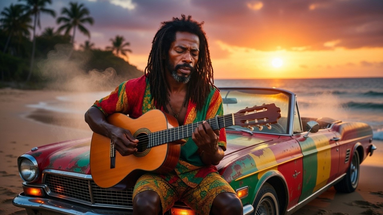 Roots Reggae Sunset Vibes 🌴 Deep Bass Island Music | Chill Reggae Mix