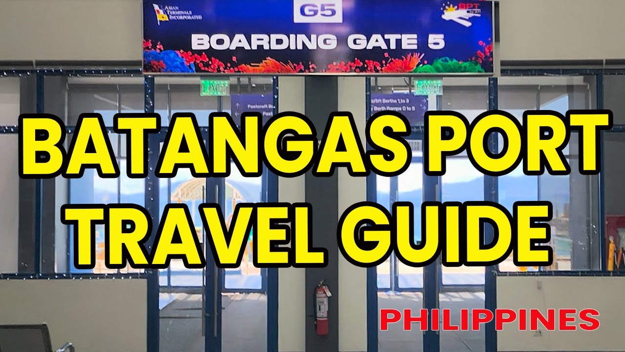 Exploring Batangas Port: A Walkthrough Adventure | DIY Traveller