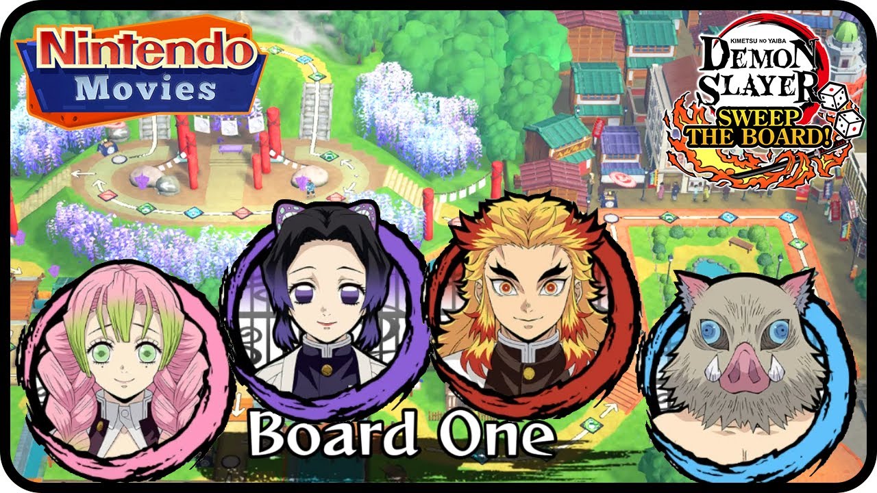 Demon Slayer: Sweep the Board! - Board One (20 Turns, 4 Players)