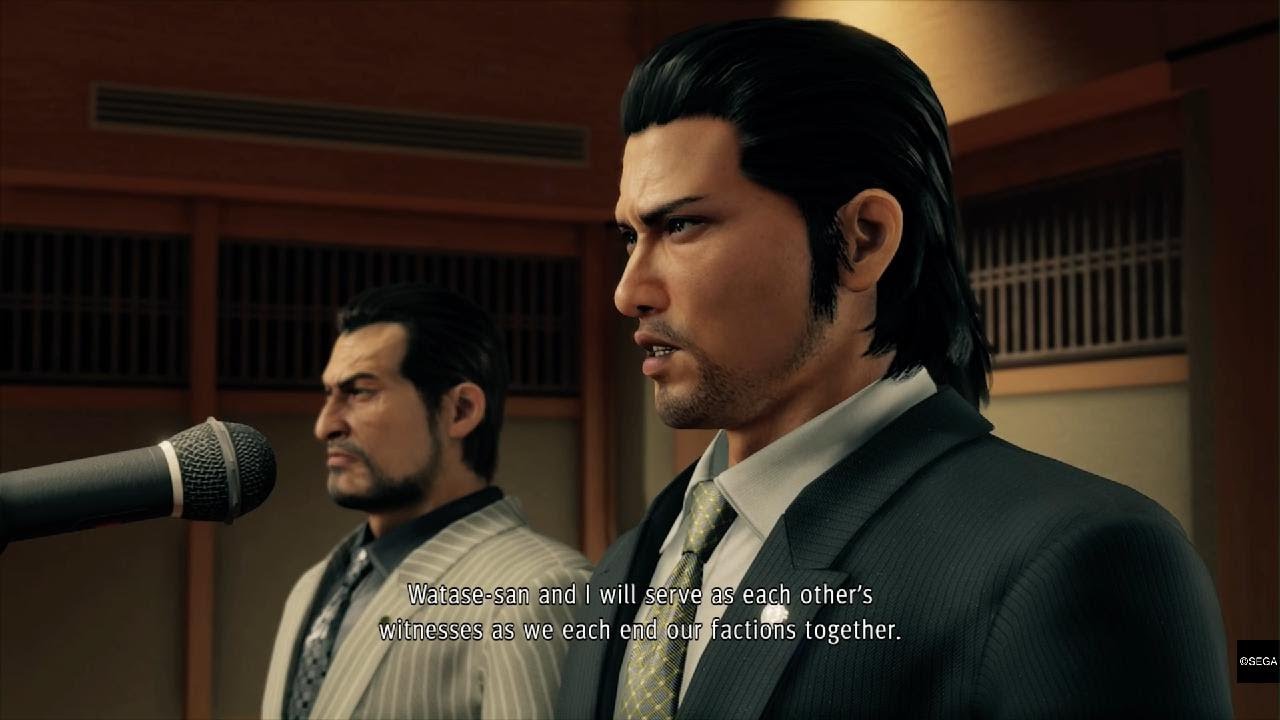 Yakuza: Like A Dragon Big Fight cutscene