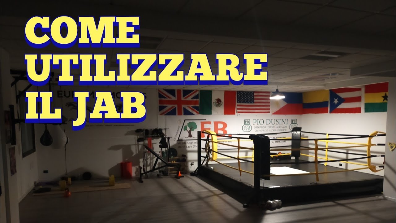COME UTILIZZARE IL JAB. #hb #trentino #houseofboxing #trentoboxe #leone1947