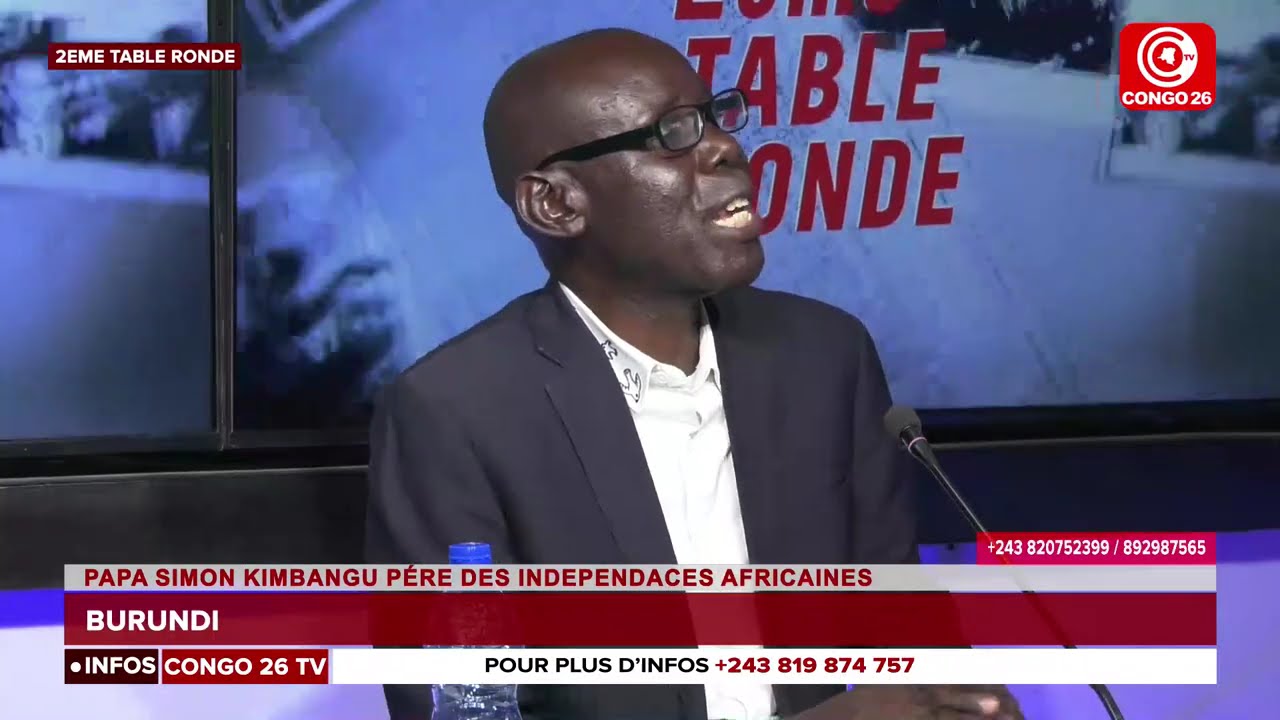 EMISSION TABLE RONDE HISTOIRE CACHEE DES INDEPENDANCES AFRICAINS  BURUNDI