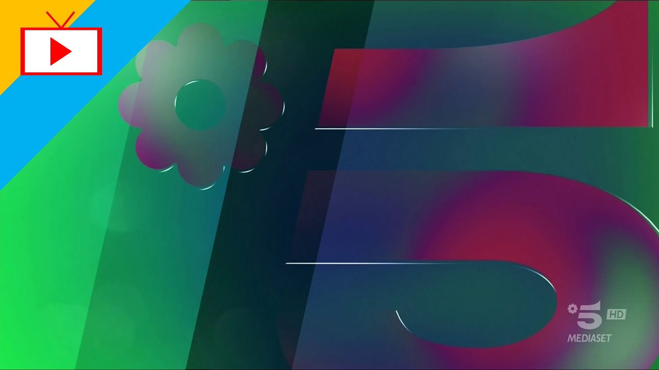 Sequenza Canale5 HD (con nuovo bumper spot) 6 Aprile 2021