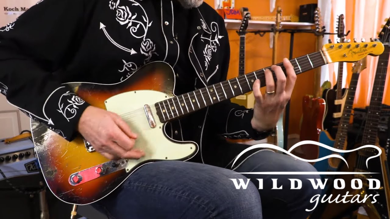 Fender Custom Shop Wildwood 10 1962 Telecaster Custom Heavy Relic  •  SN: R107956