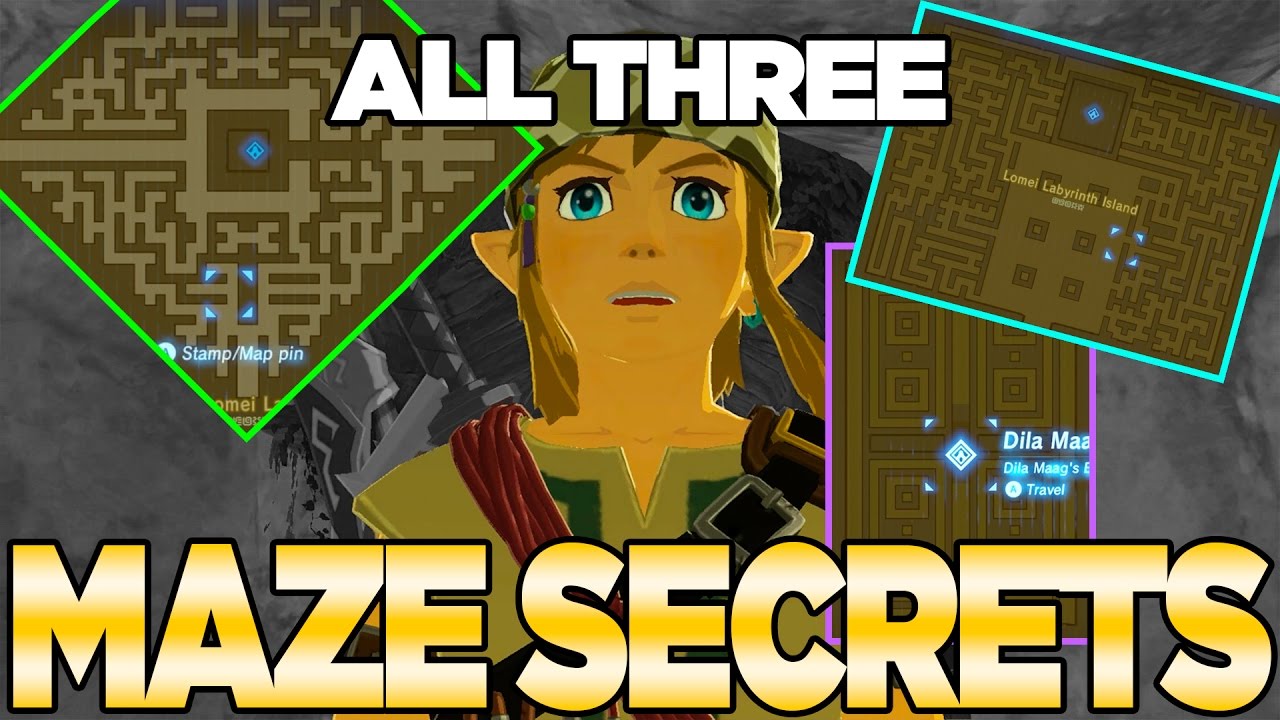 3 Labyrinth Secrets in Breath of the Wild! Get the Barbarian Armor | Austin John Plays