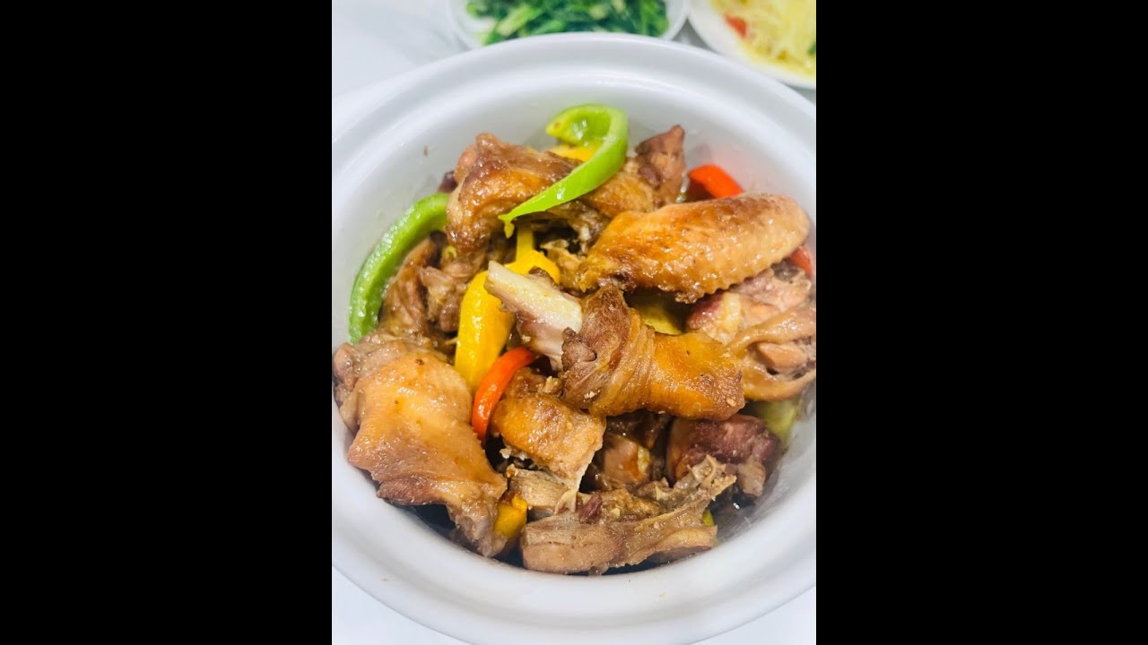 Braised Chicken with Ginger and Onion