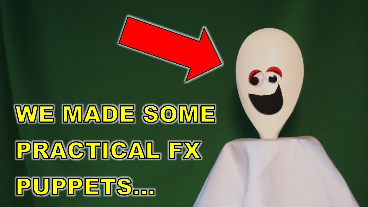 Making Practical FX puppets on a budget (2024) | Ghost Chasers