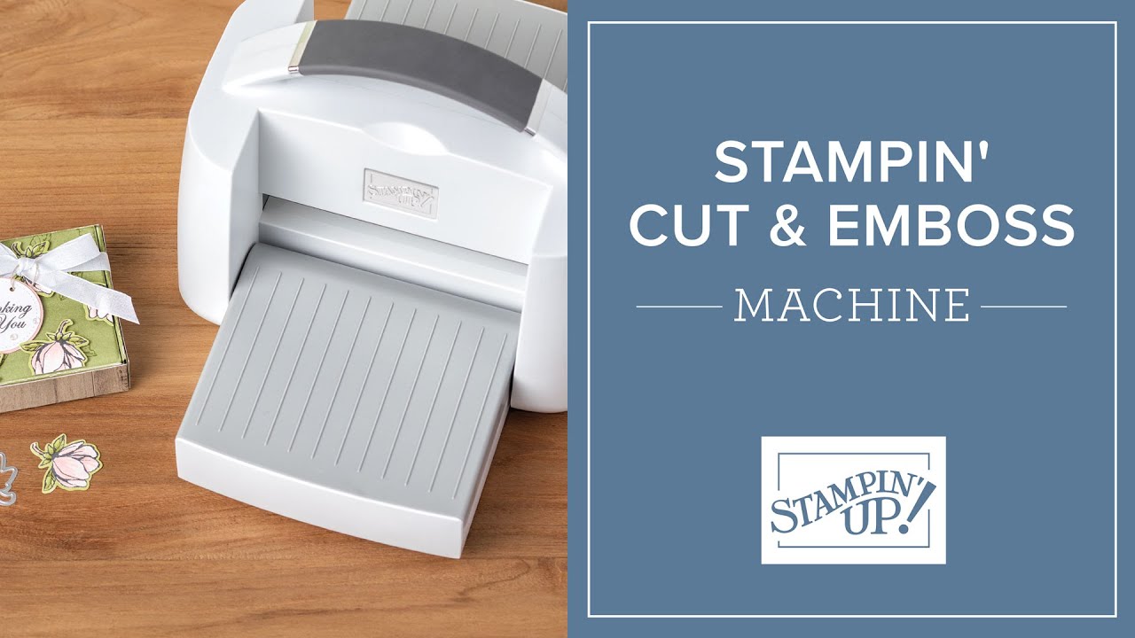 Stampin' Cut & Emboss: Compact, Easy-to-Use Die Cutting & Embossing Tool | #DieCutting #StampinUp