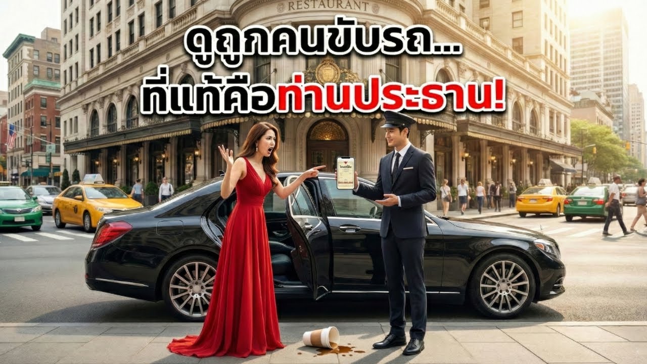 ดูถูกหนุ่มจนว่ากระจอก พอรู้ว่าเป็นเจ้าของตึก ร้องไห้โฮขอเป็นคนรับใช้