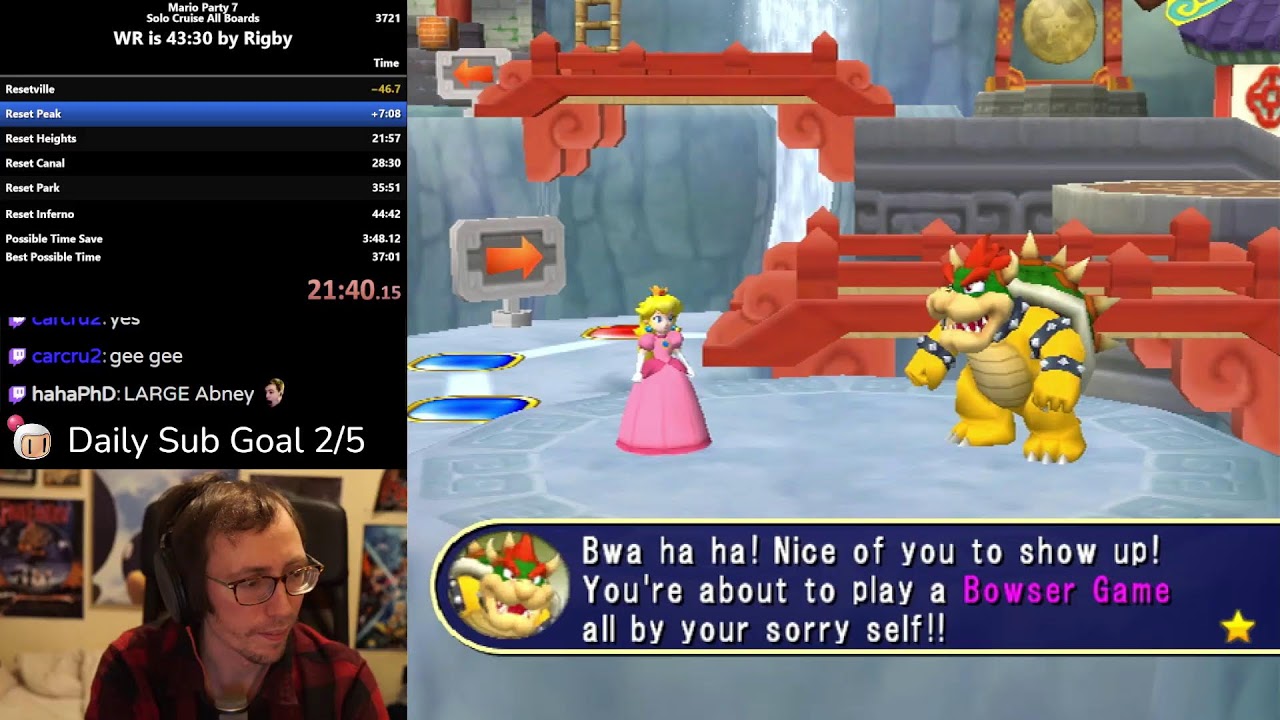 Mario Party 7 Solo Cruise WR Attempts