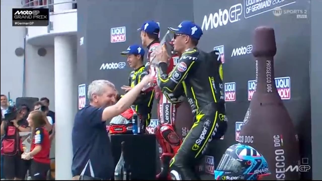 Церемония награждения гонки MotoGP | Лучшие моменты Гран-при Германии 2026 | Лучшие моменты Moto GP
