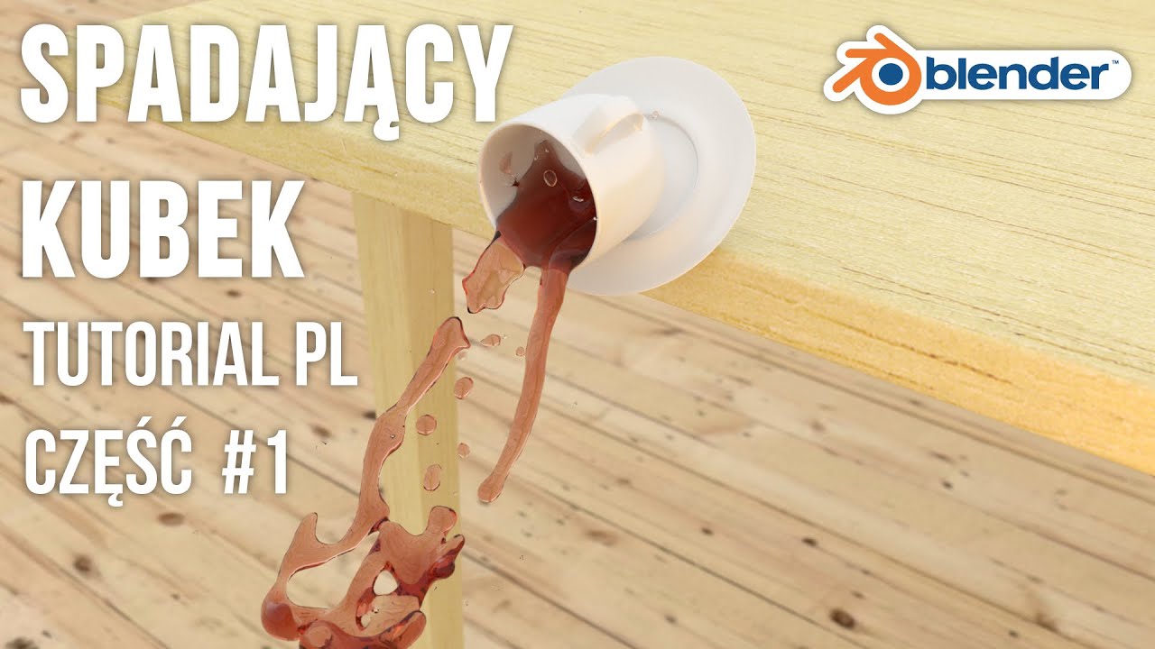 Modelowanie Kubka i Talerzyka - Blender 2.72b [Spadający Kubek #1]