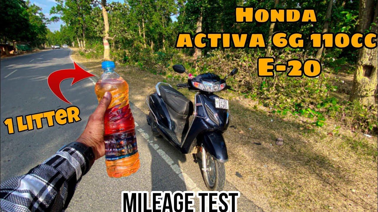 HONDA ACTIVA 6G 110cc New Model 2024  Mileage Test |Socha Ni Tha Kitna Kam Degi😭