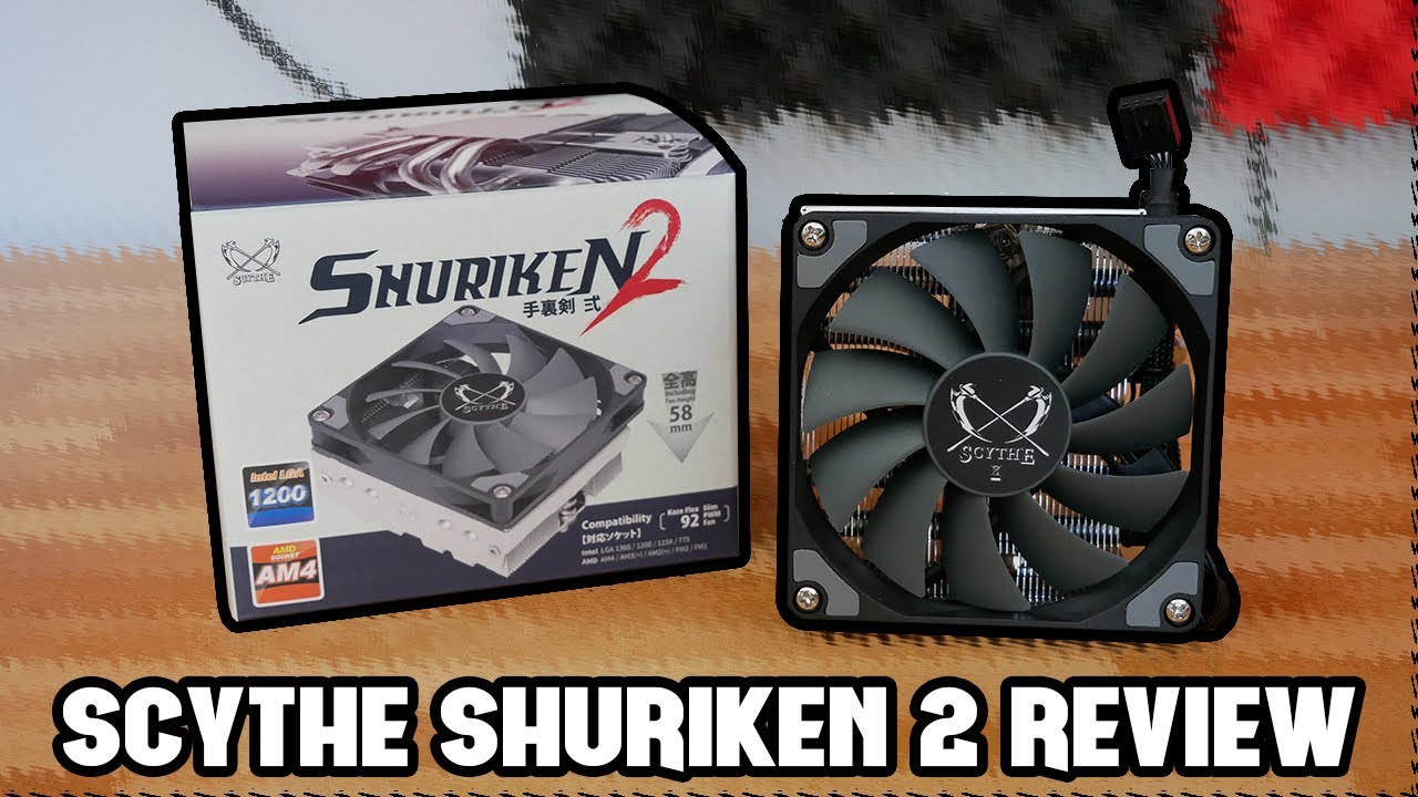 Reviewing the TINY Scythe Shuriken 2 CPU Cooler