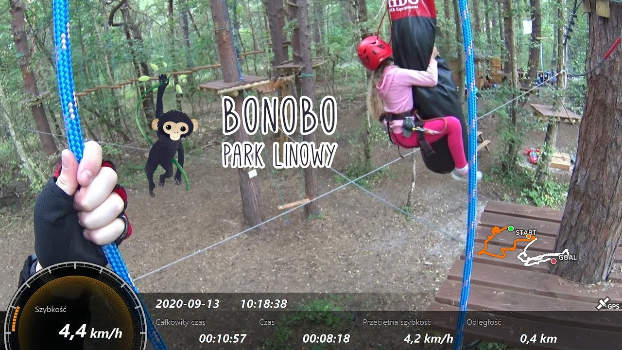 Park Linowy 123 - Bonobo - Trasa Średnia 13.09.2020