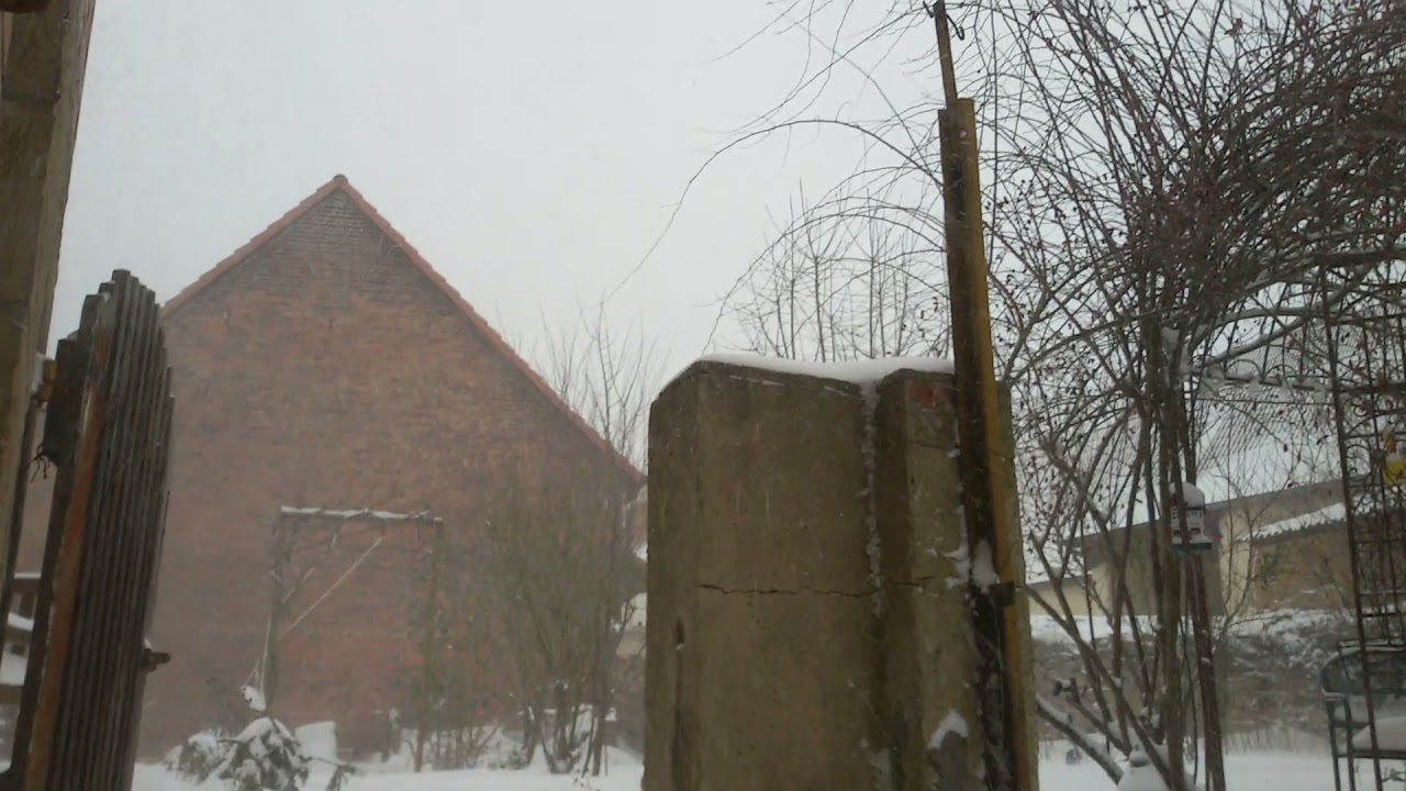 Bad Bibra Schneesturm 2021