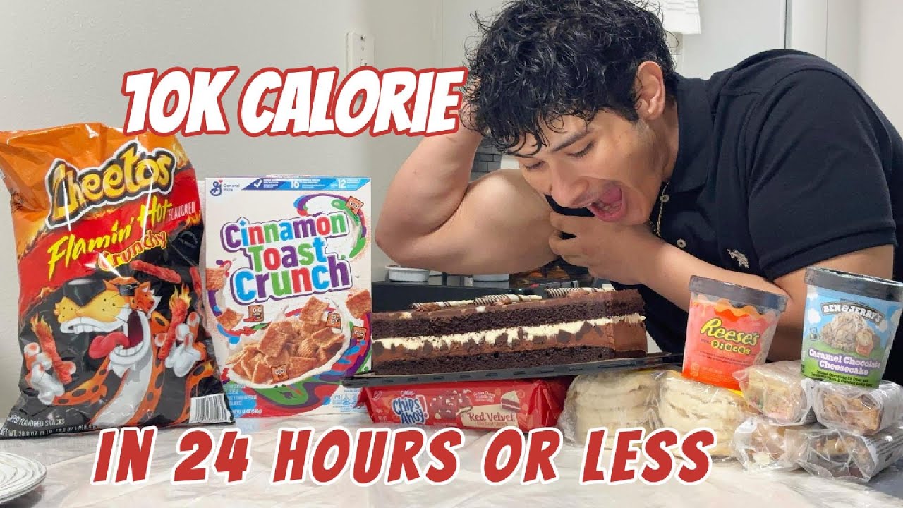 10,000 Calorie Challenge - Can I Eat It All? (Epic Cheat Day!)
