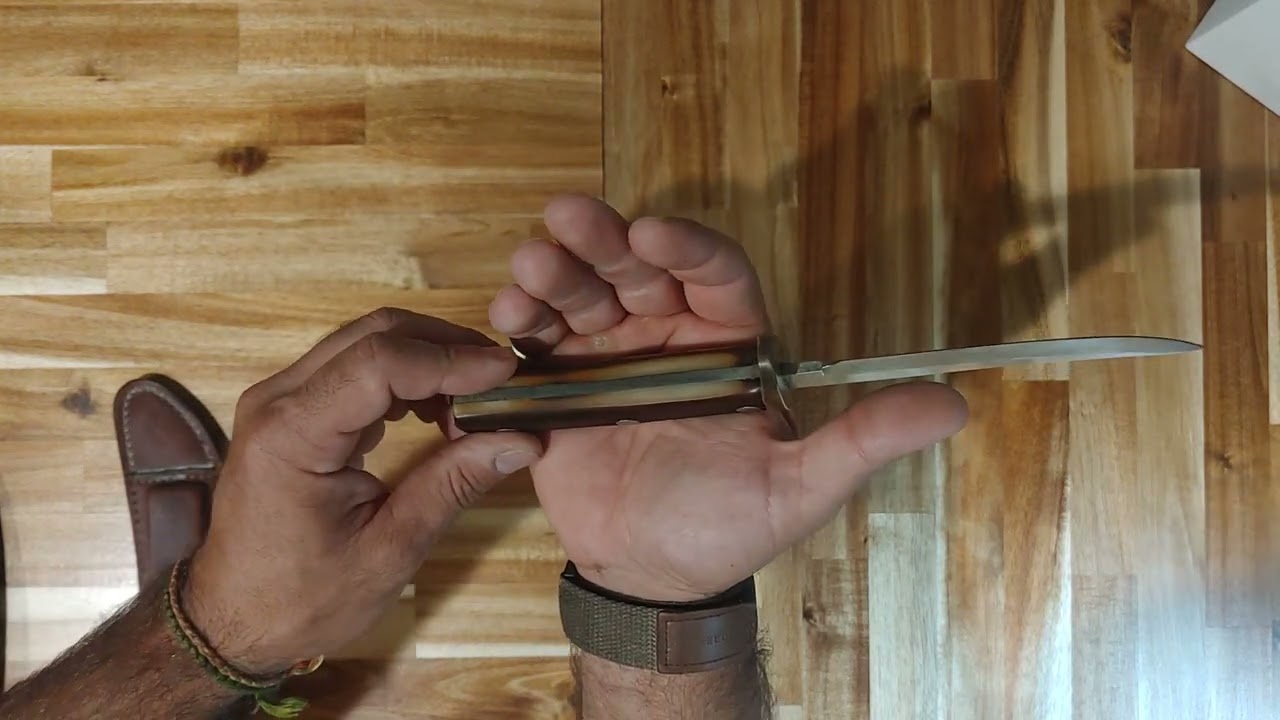 Hunting Knives For Bushcraft- Schrade 165ot Vintage pt4