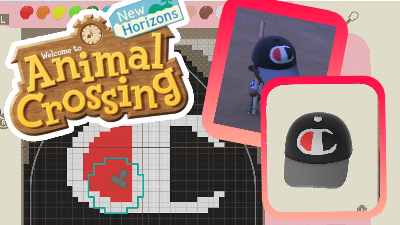 Animal Crossing New Horizons: Champion Hat (How To..) EASY!!!