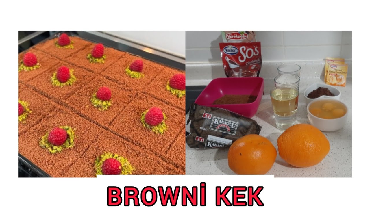 BİLDİĞİNİZ TARİFLERİ UNUTUN | TADINA BAKANIN TARİFİNİ İSTEDİĞİ NEFİS BİR BROWNİ KEK TARİFİ