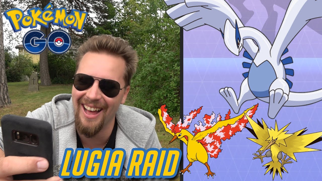 LEGENDARY MOLTRES & ZAPDOS + LUGIA RAID & Shiny MAGIKARP | POKÉMON GO på Svenska