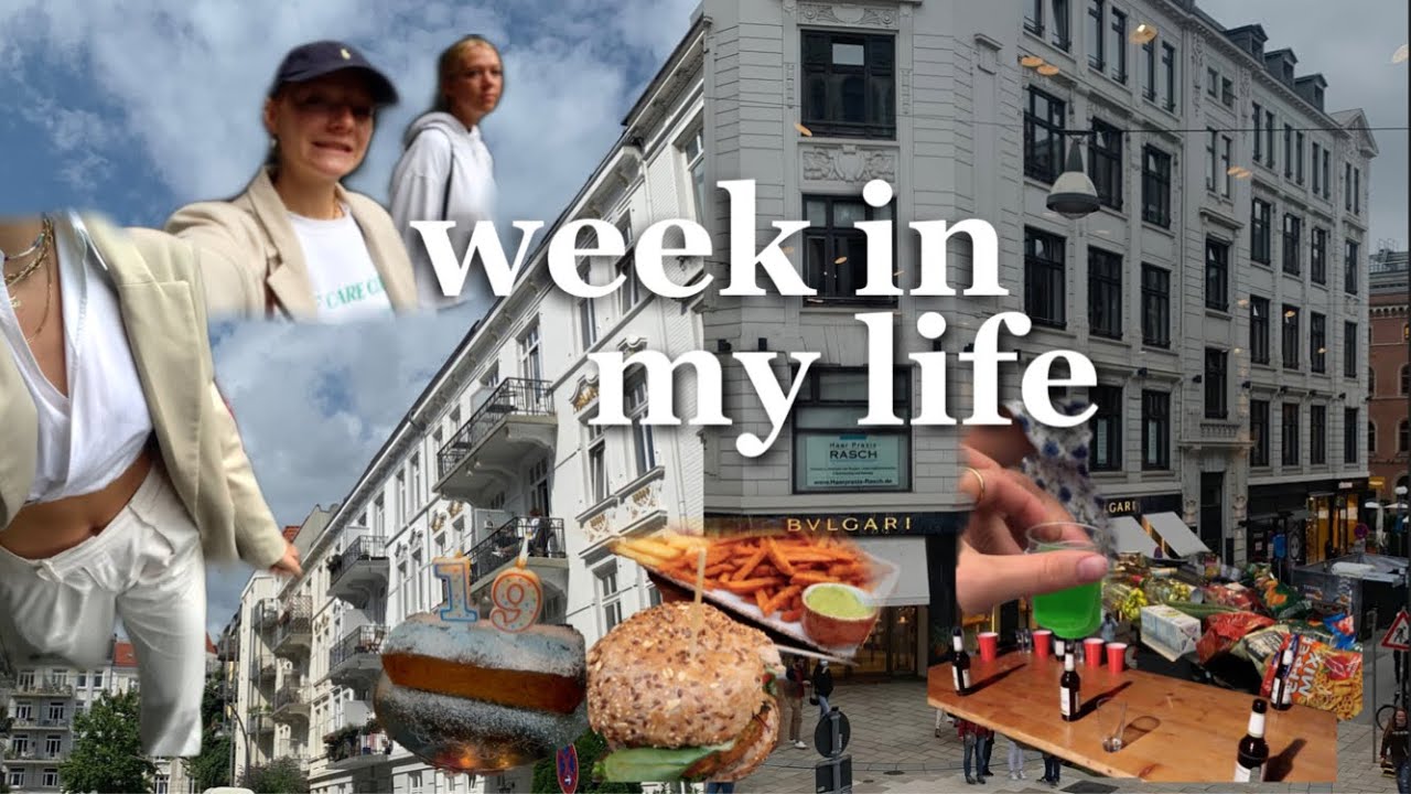 week in my life: birthday party, Hamburg, Timmendorf girls trip