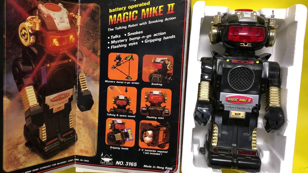 1984 Magic Mike II by New Bright Inc. 1980s 80s 80sThen80sNow 80s Then 80s Now