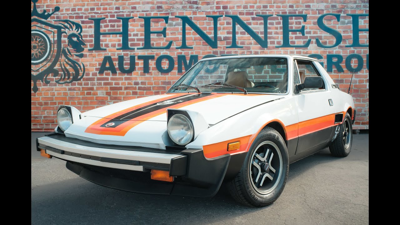 1980 Fiat X1/9 Bertone