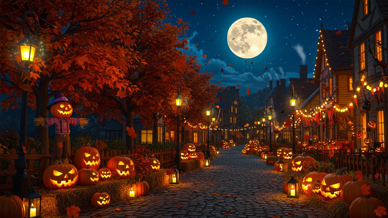 Best Halloween Ambience Music 2025 🎃 Spooky & Relaxing Playlist for a Chilling Night