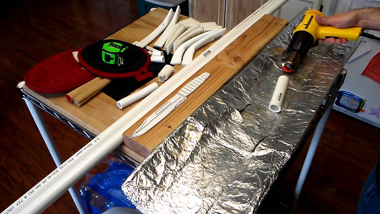 Making a PVC Ka-Bar Fighting Knife