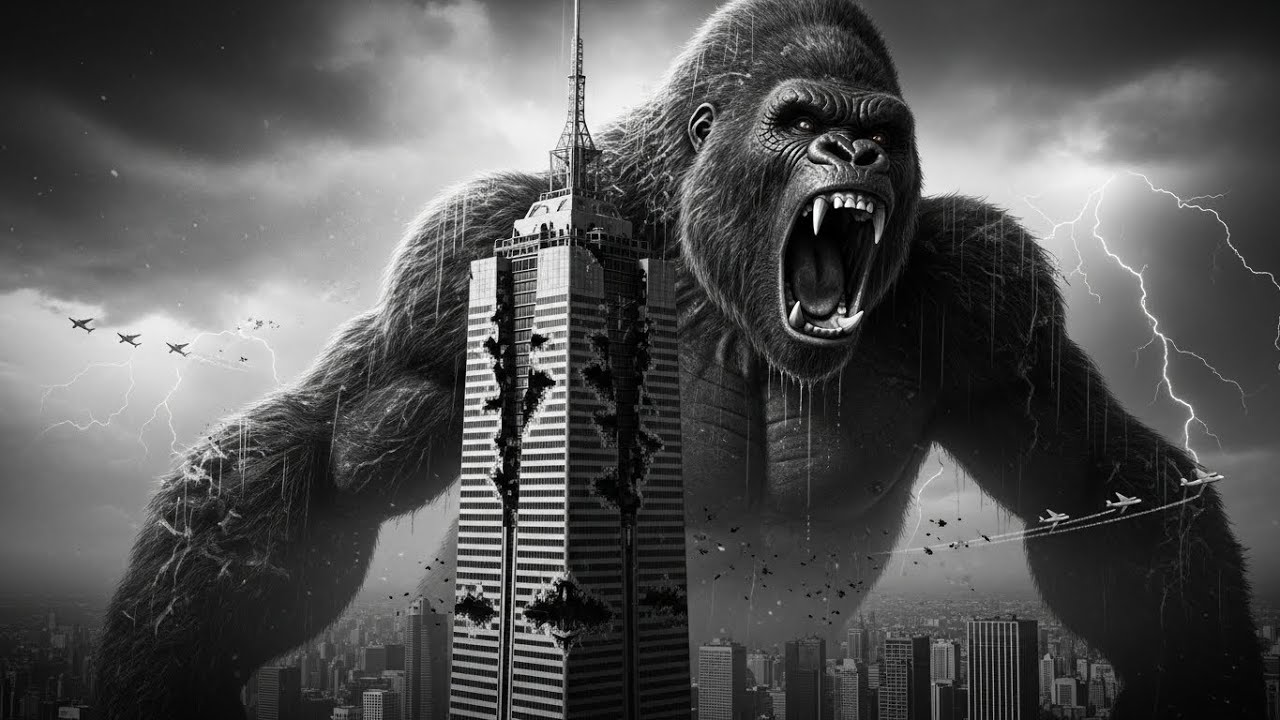 King Kong (1933) Explained in English | The Tragic Story of the Giant Beast