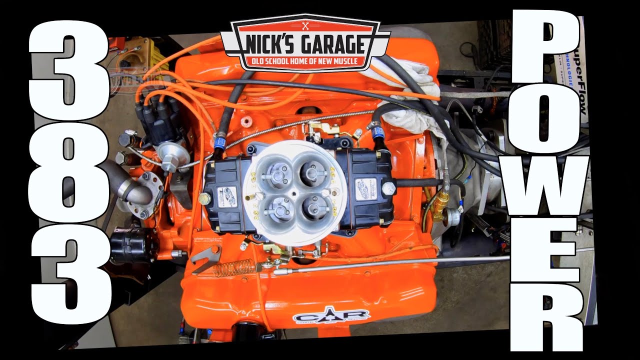 Muscle Engine for Classic Truck - Mopar 383 for '68 Dodge D200