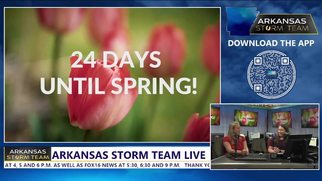 Spring is on the way in Arkansas | Arkansas Storm Team Live