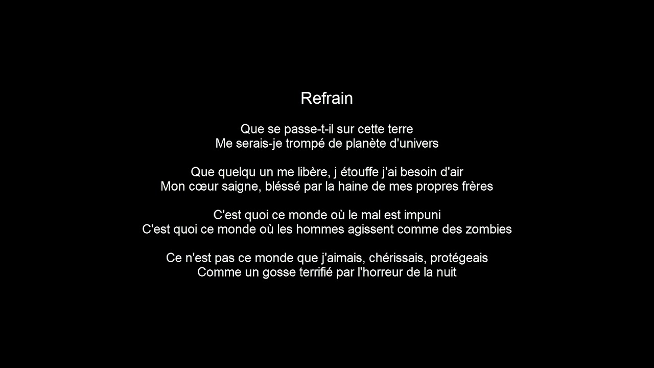 Texte rap 