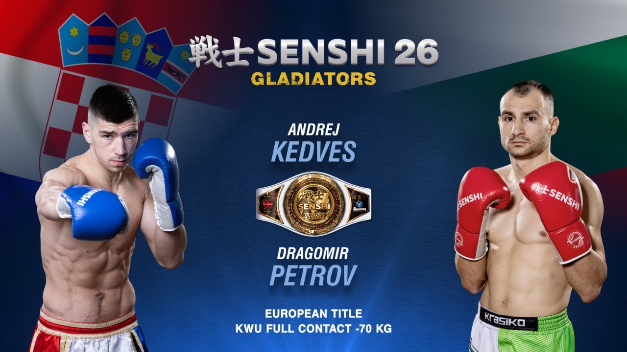 SENSHI 26 F #12 Andrej Kedves (Croatia) vs  Dragomir Petrov (Bulgaria)