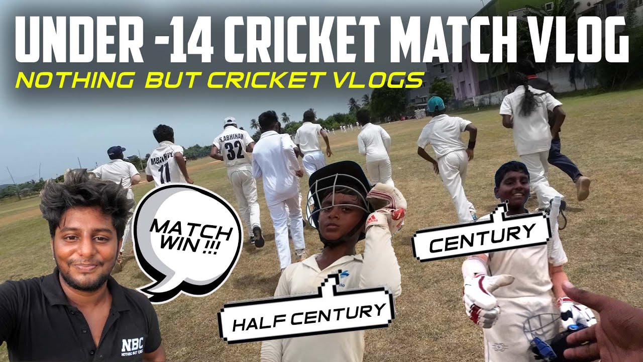 Cricket Vlog - Under 14 Tournament | Nothing But Cricket Academy | Bhavishya Cricket Academy