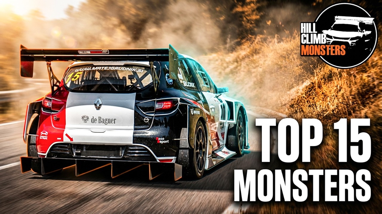 TOP 15 MONSTERS || GORJANCI HillClimb 2025