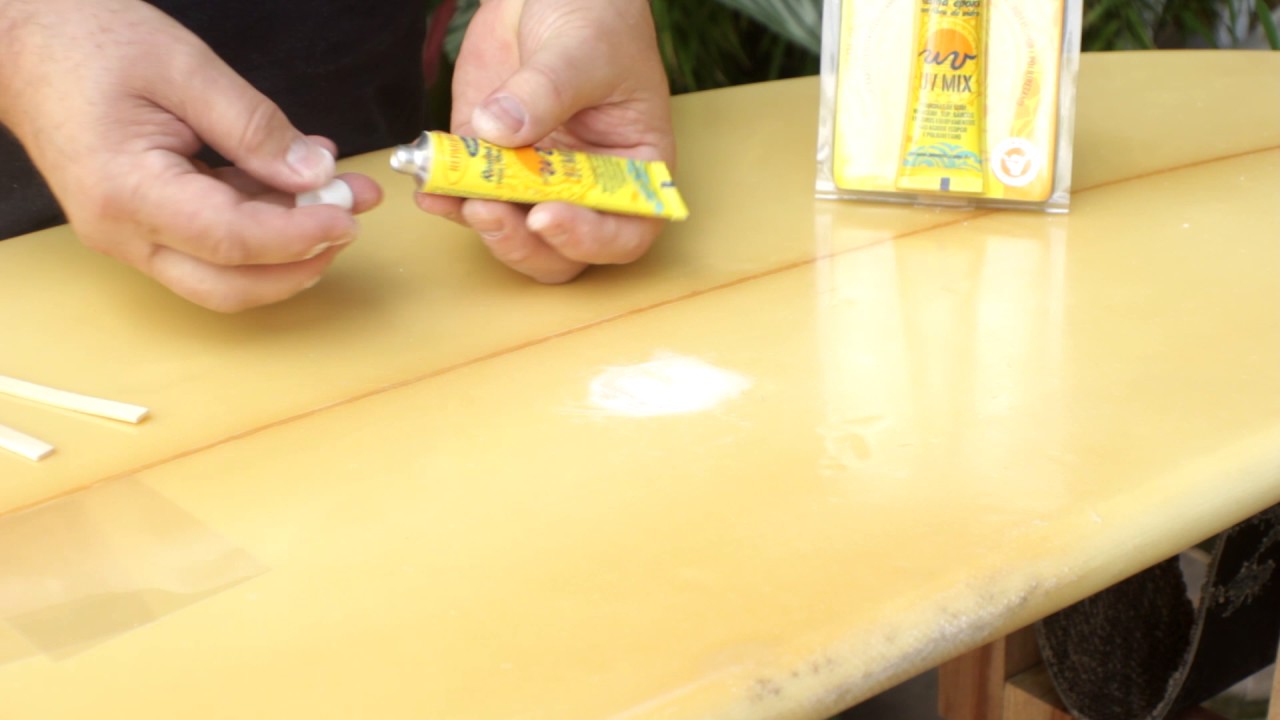 #01 UV MIX - Kit Conserto  para pranchas de Surf instantâneo - Como fazer