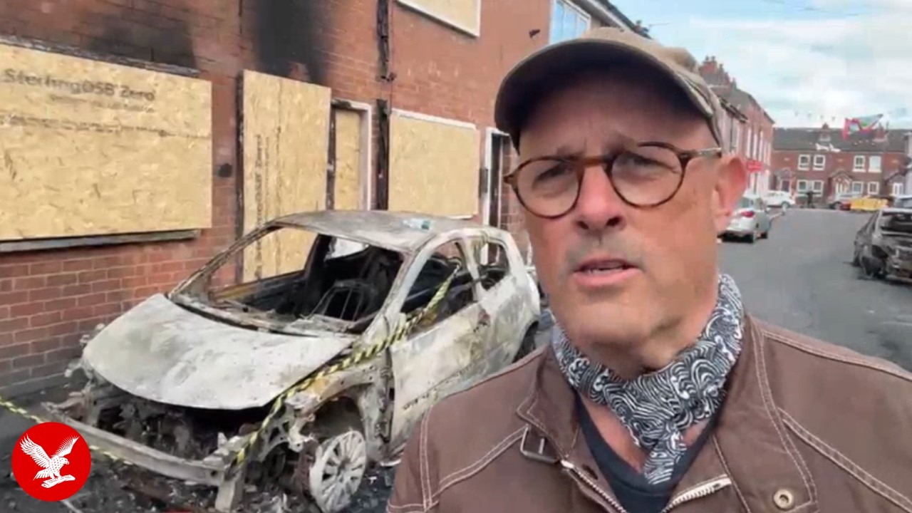 What's happening in Belfast? Sam Kiley reports from scene