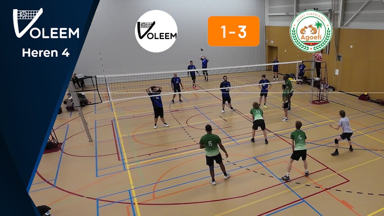 Voleem HS 4 - SV Agoeti HS 1