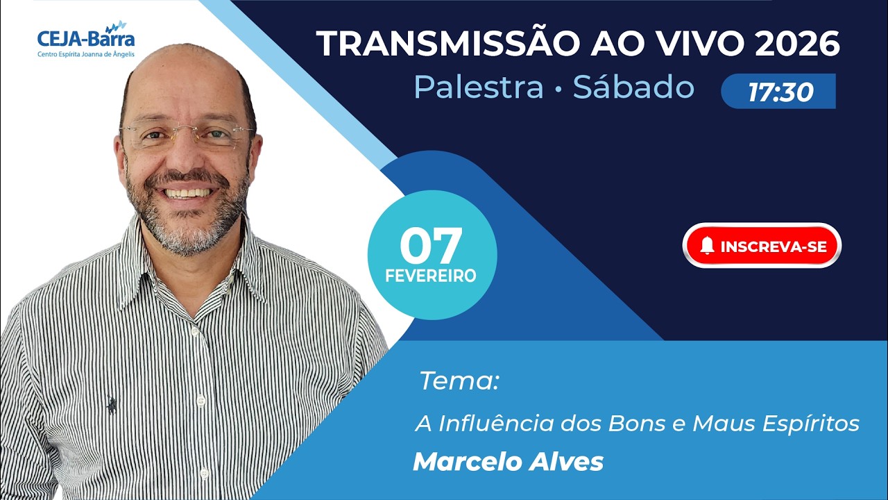 A Influência dos Bons e Maus Espíritos - Marcelo Alves - 07/02/2026
