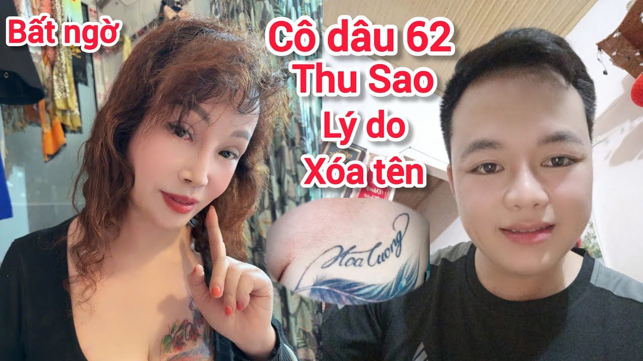 C&ocirc; d&acirc;u 62 tuổi Thu Sao n&oacute;i l&yacute; do x&oacute;a t&ecirc;n Hoa Cương khỏi h&igrave;nh xăm