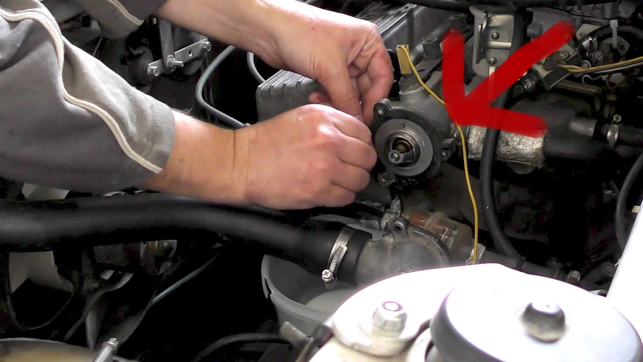 Škoda Favorit - (zbytočná) výmena termostatu
