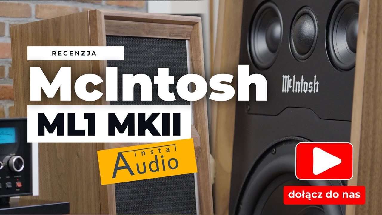 McIntosh ML1: Klasyka i High-End w Jednym Test