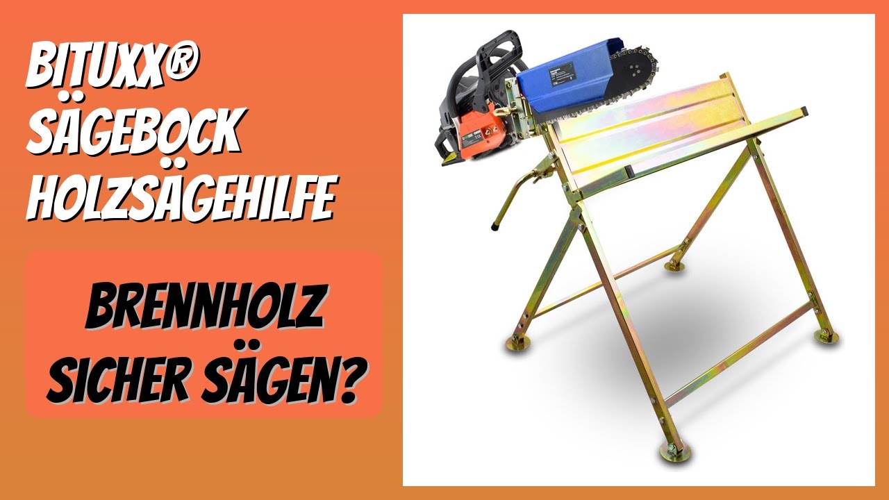 BEWERTUNG (2026): BITUXX&reg; S&auml;gebock Holzs&auml;gehilfe. Infos