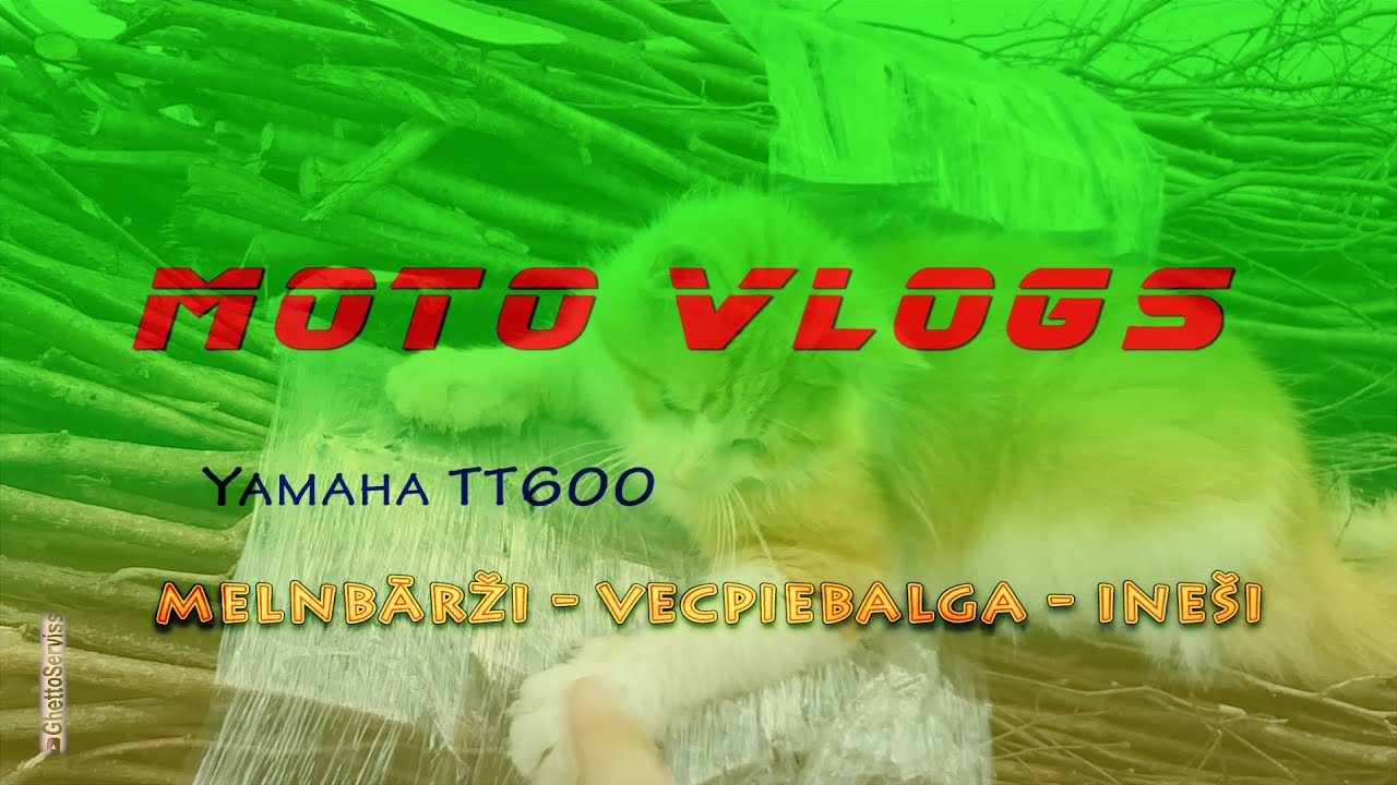 Moto Vlogs Melnbārži - Vecpiebalga - Ineši