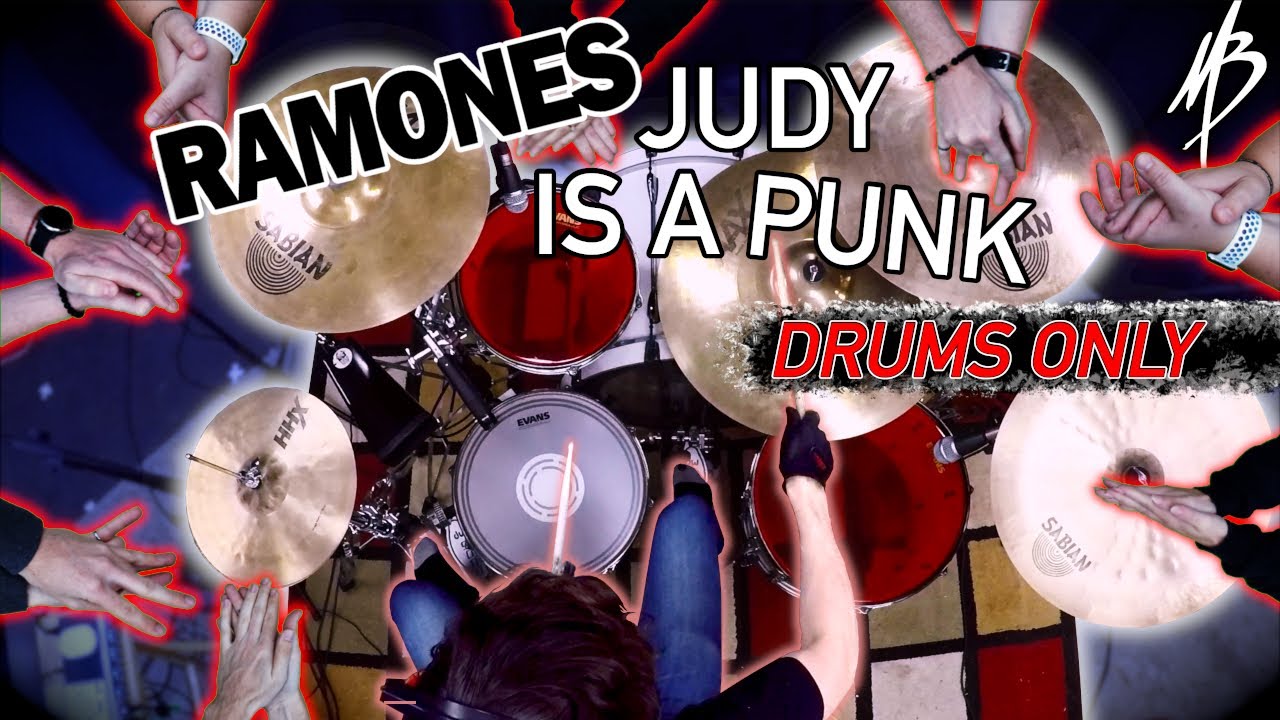RAMONES - Judy is a Punk - Drums Only | MBDrums