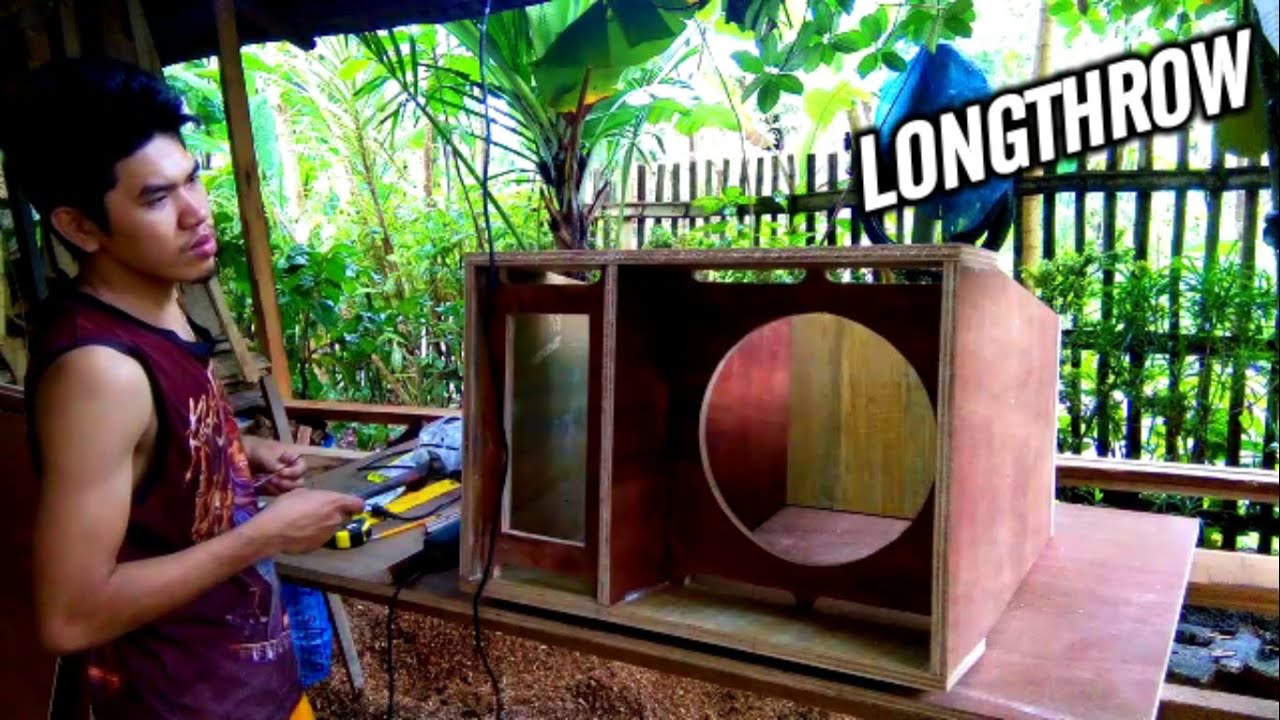 Making Long throw SPEAKER BOX | midrange box 15 inches